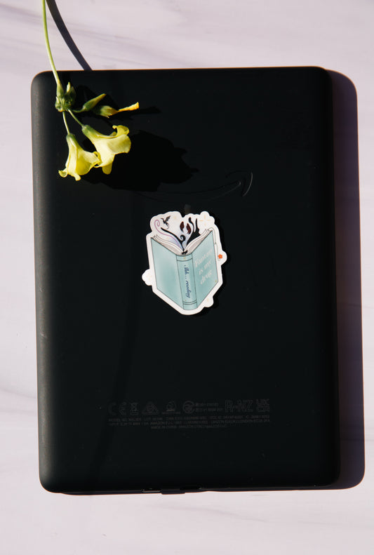 Fantasy Is My Drug Vinyl Sticker - Bookish Gift