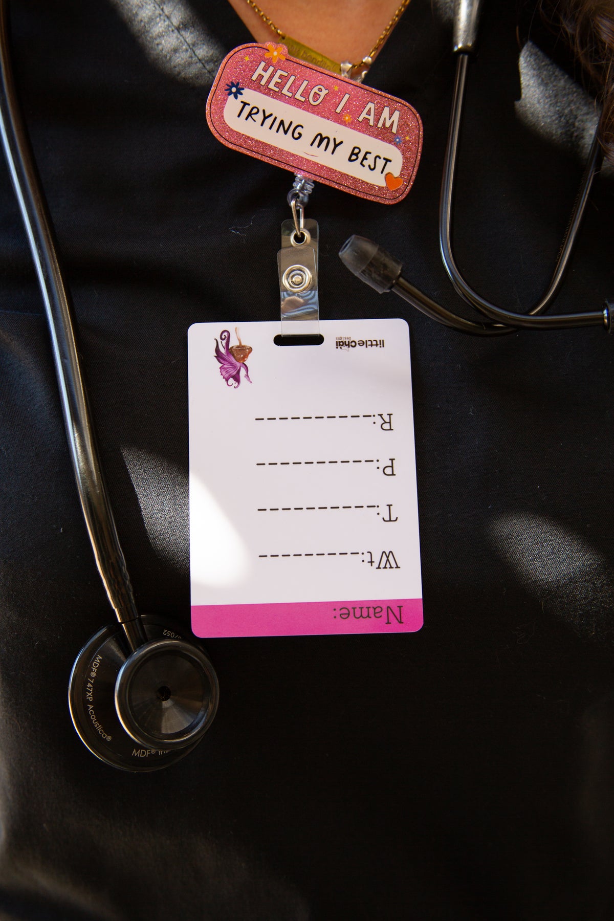 Vitals' Badge Buddy LARGE size