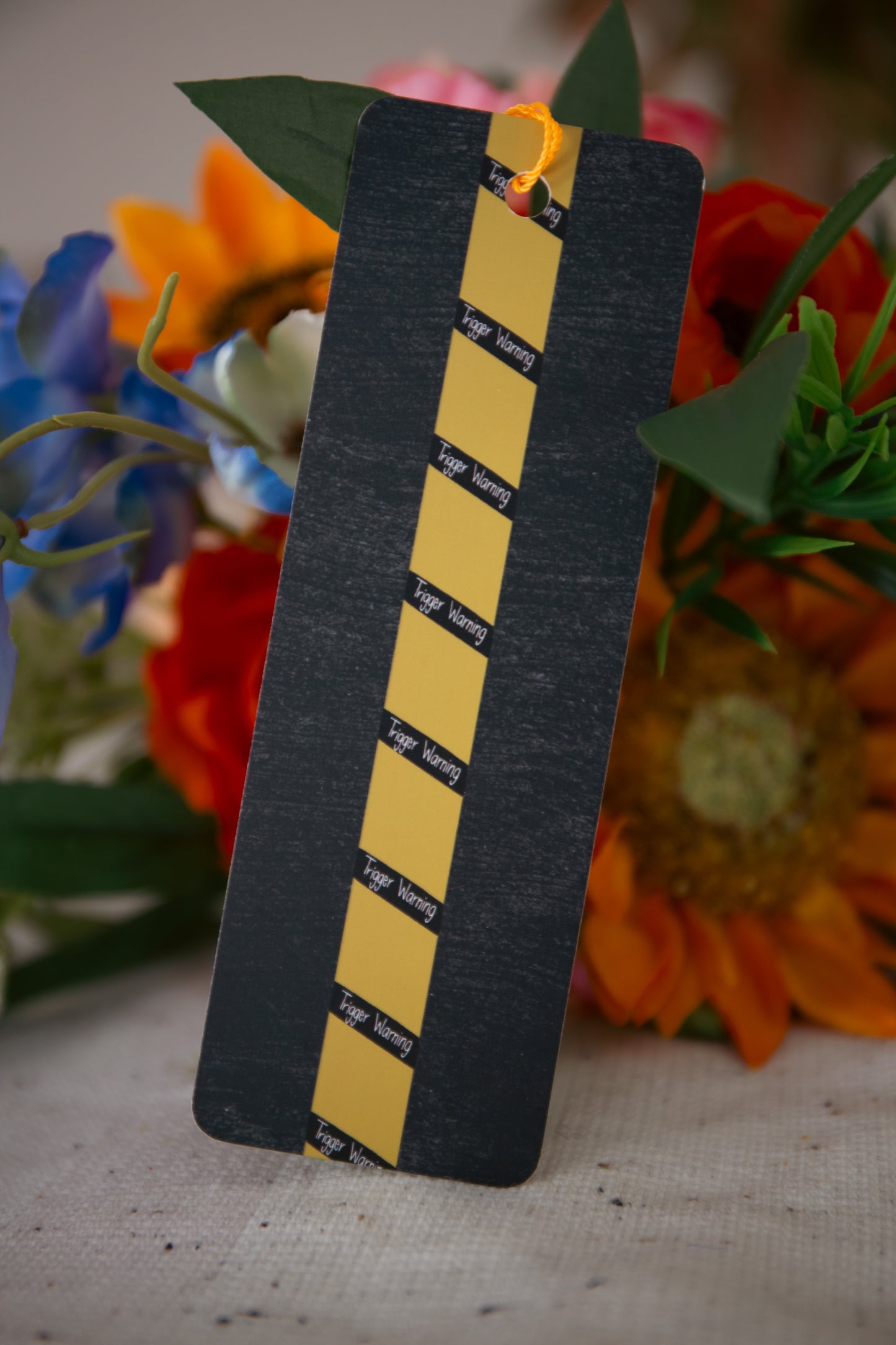 "Trigger Warning" bookmark