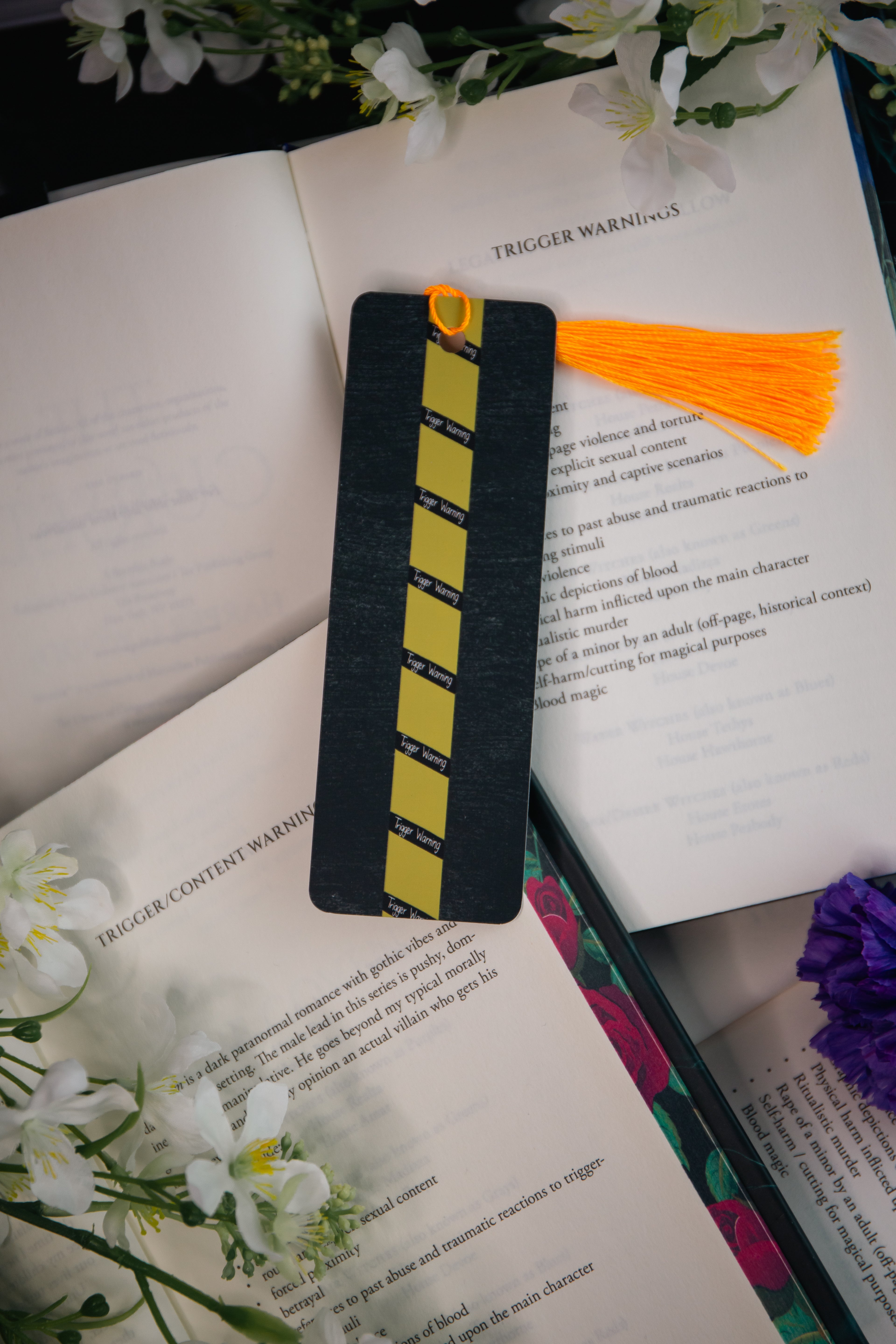 Trigger Warning Bookmark