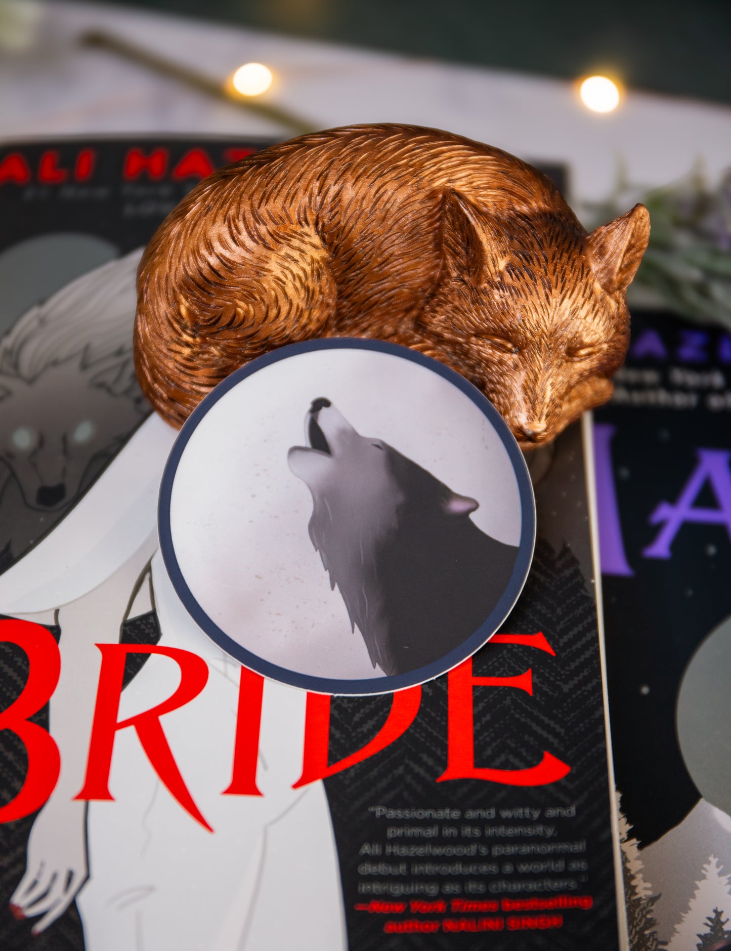 Howling shifter wolf