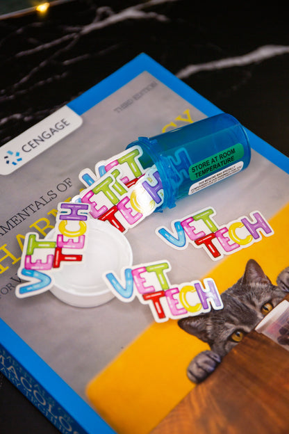 Vet Tech sticker
