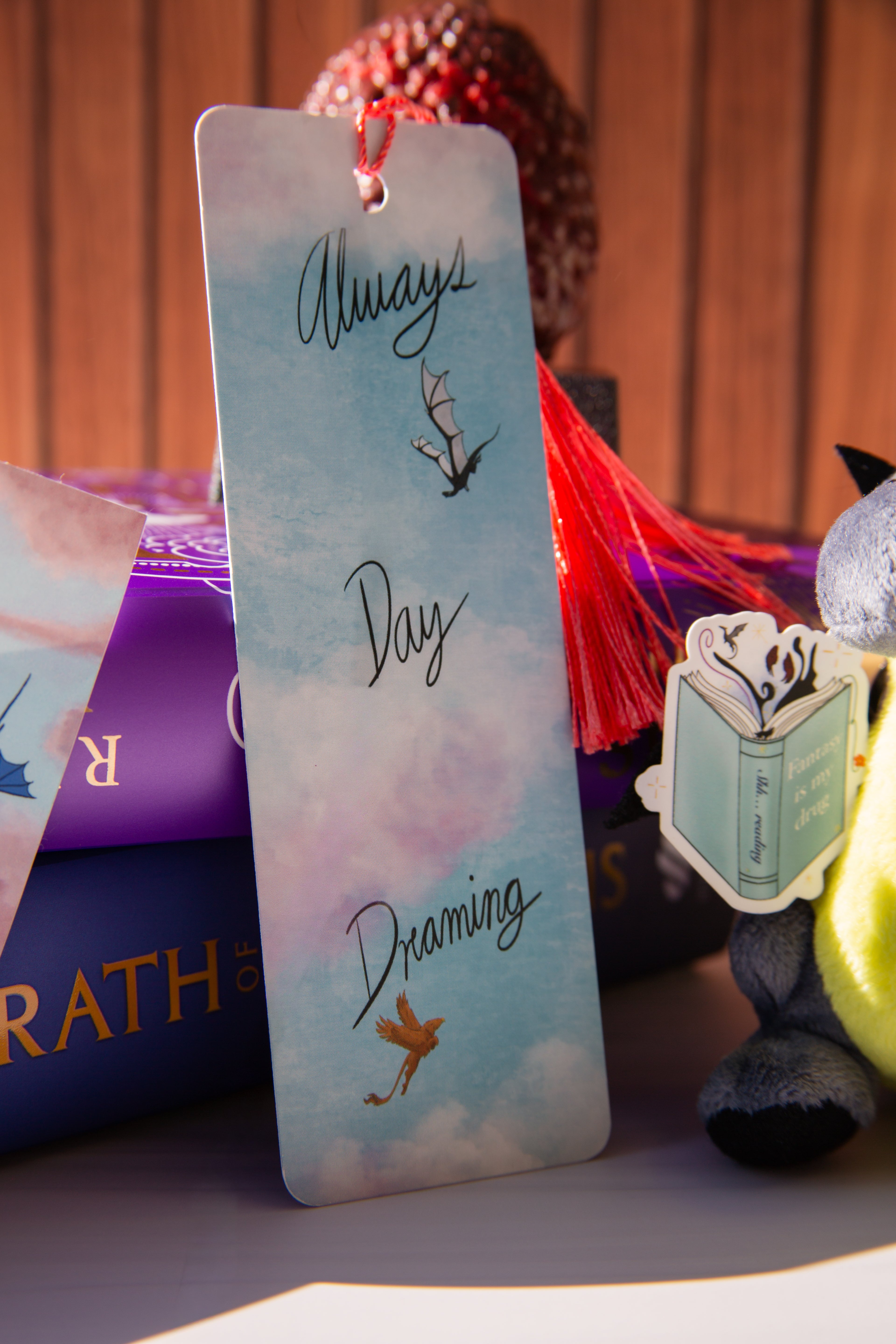 Always Day Dreaming-Dragon Bookmark