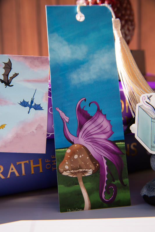 Whimsical Fairy Dragon bookmark