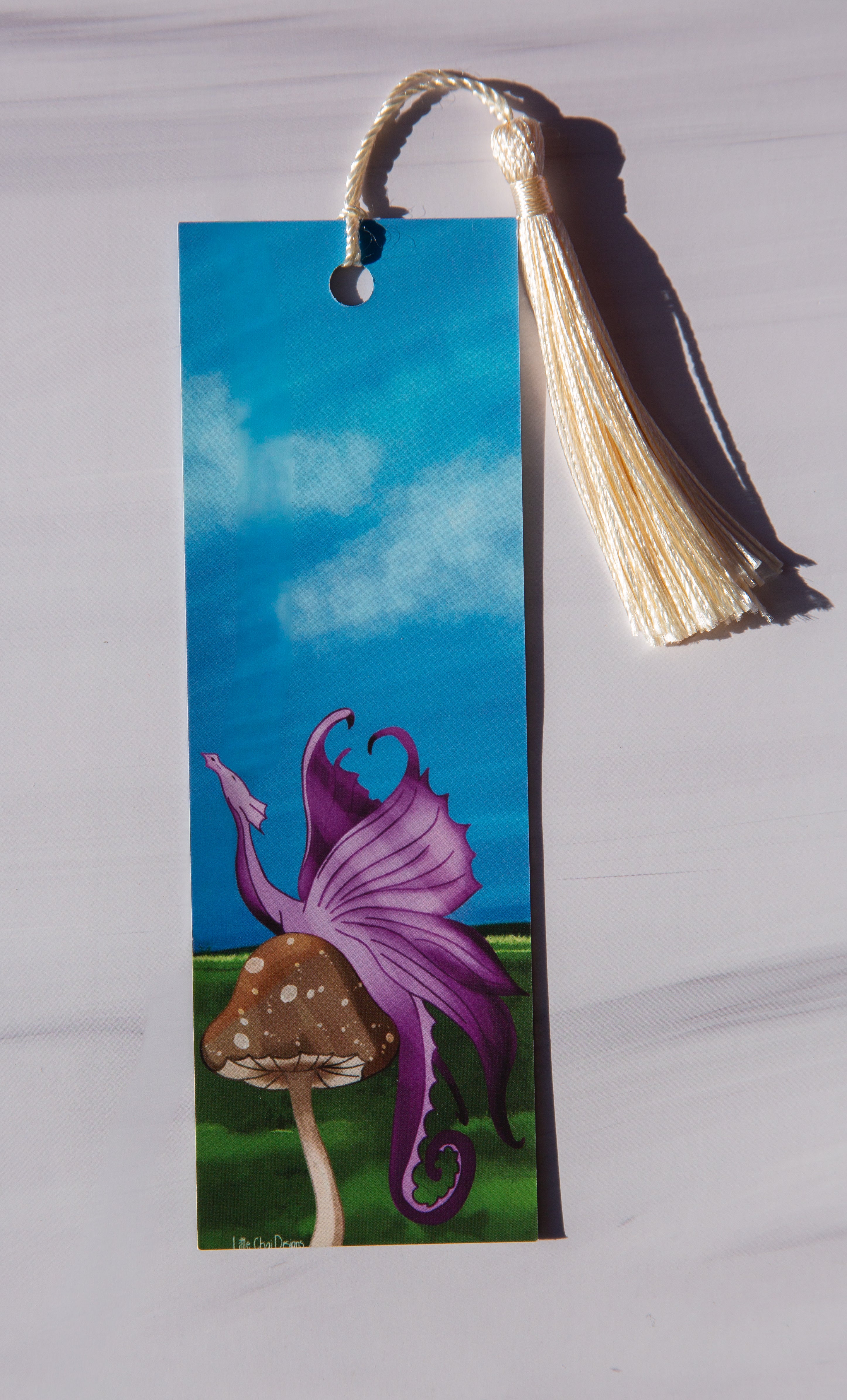 Whimsical Fairy Dragon bookmark