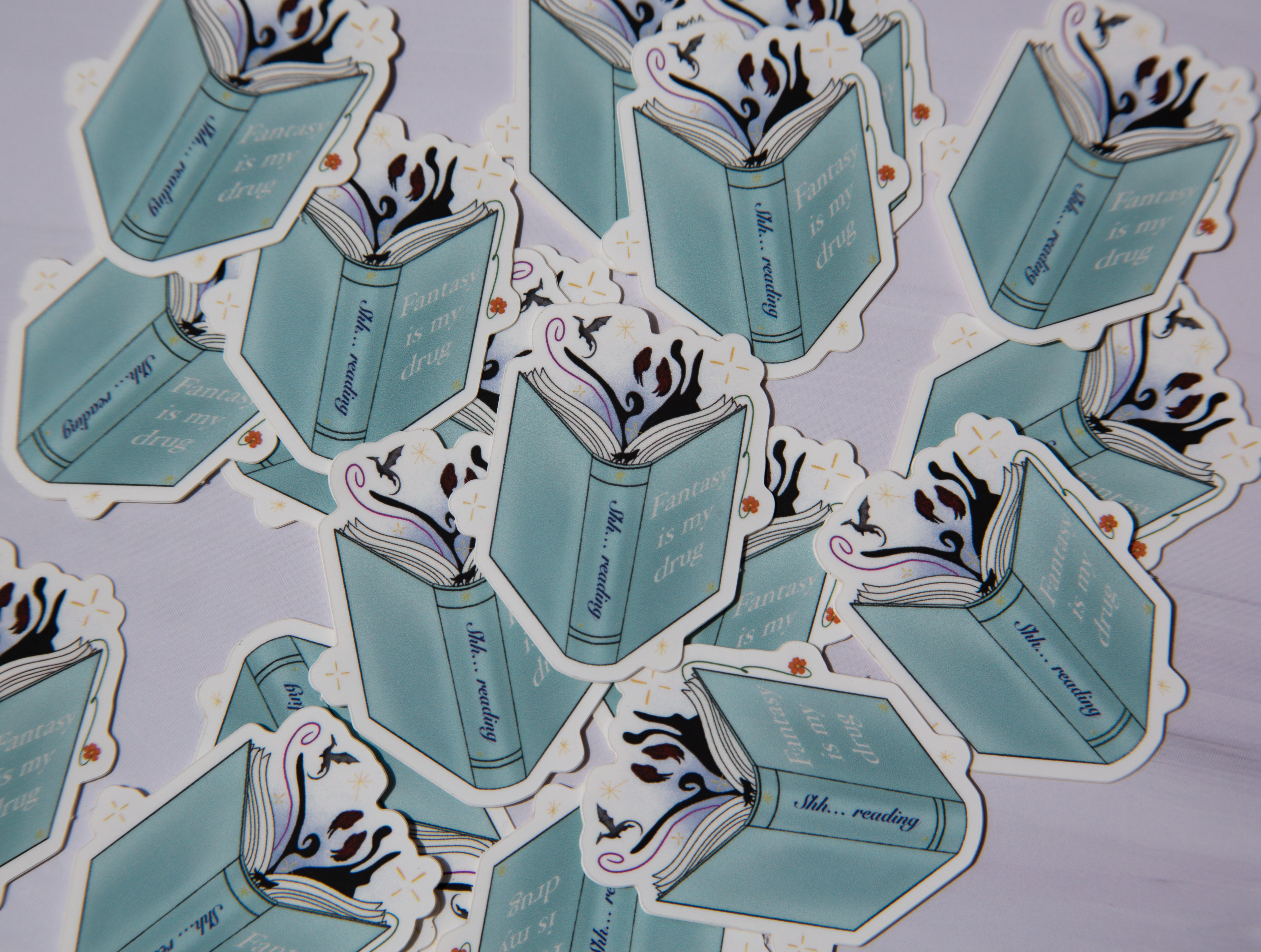 Fantasy Is My Drug Vinyl Sticker