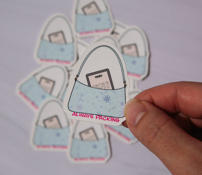 E reader Permanent Bag Item