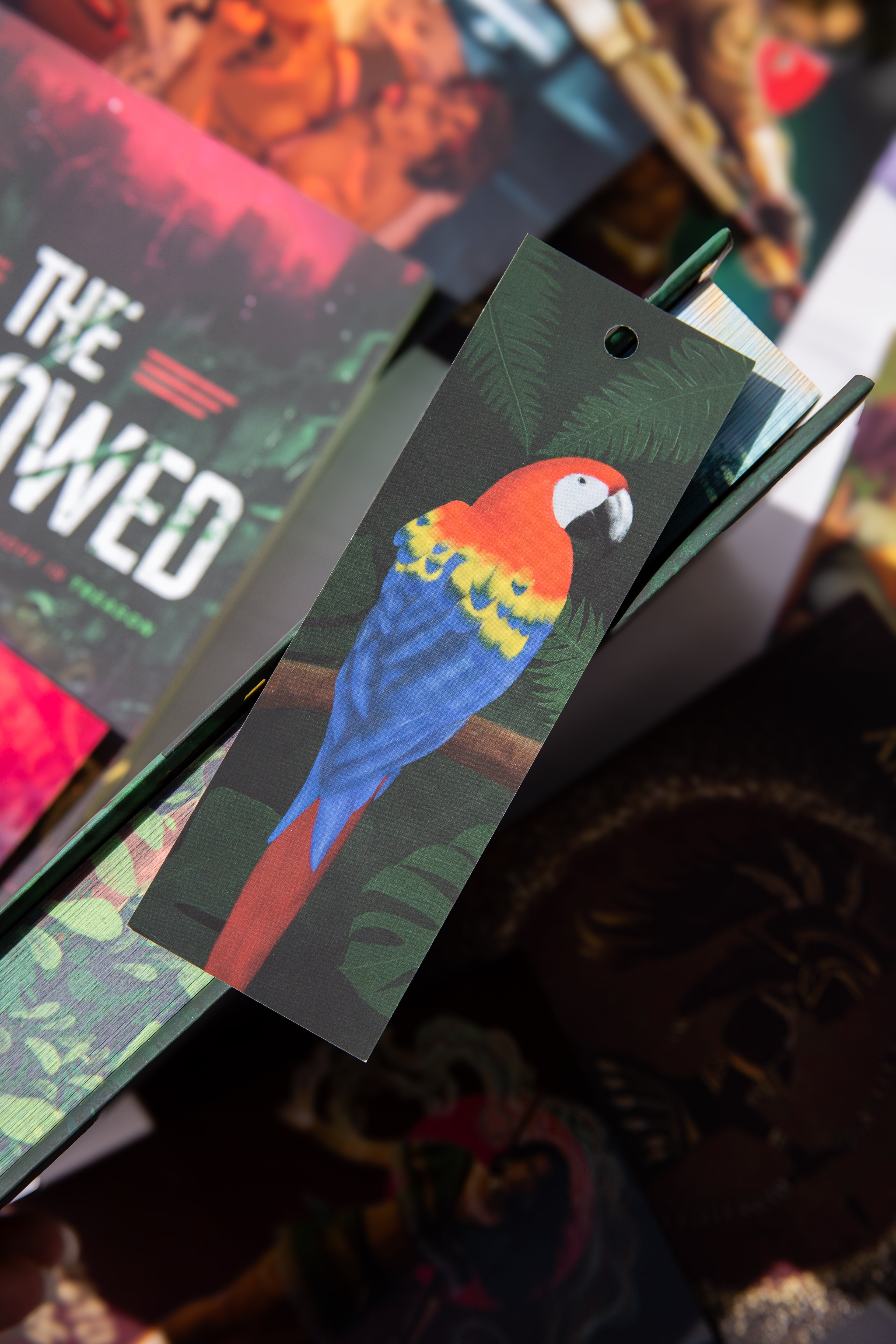 Macaw Bird Bookmark