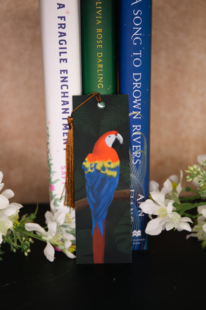Macaw Bird Bookmark