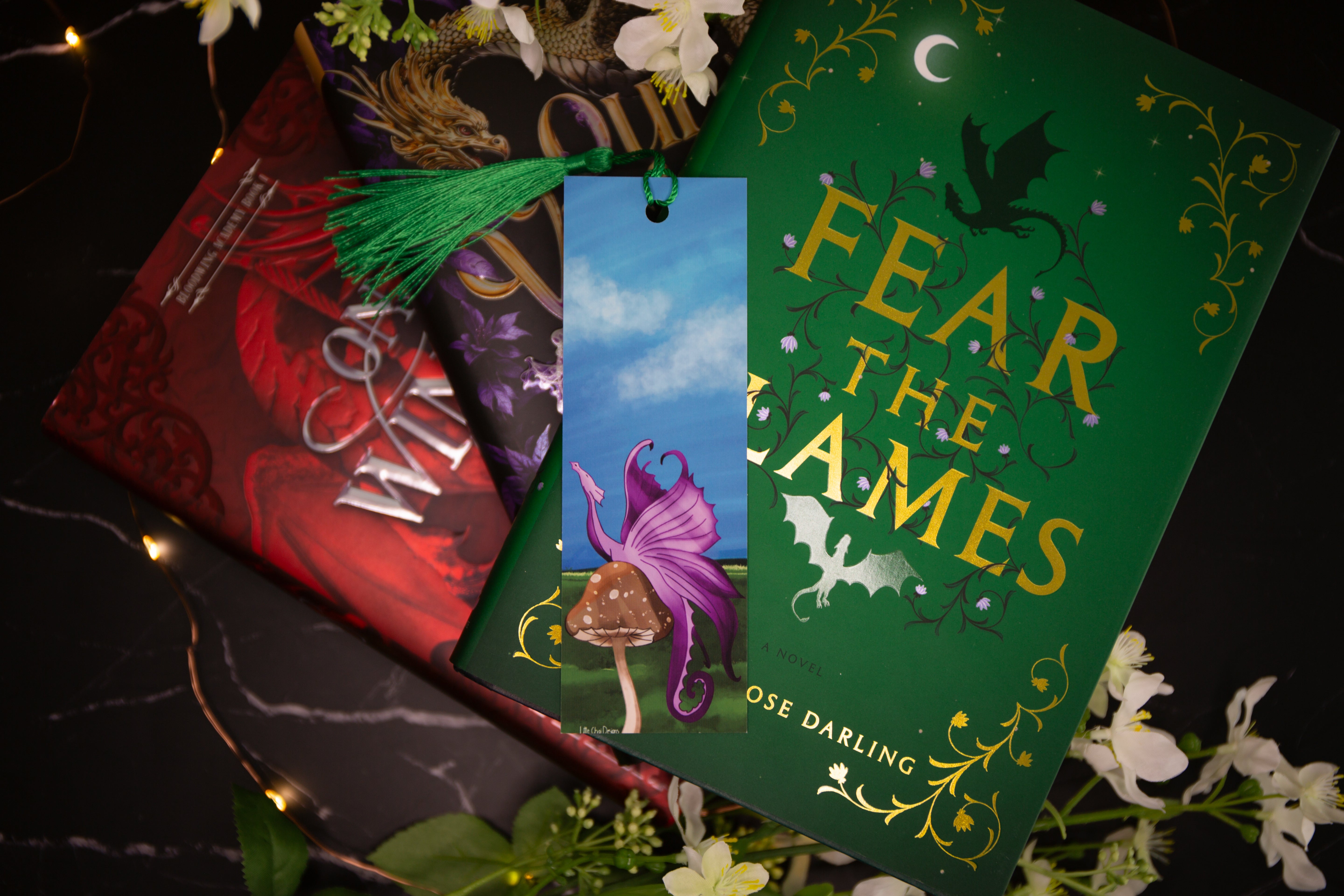 Whimsical Fairy Dragon bookmark