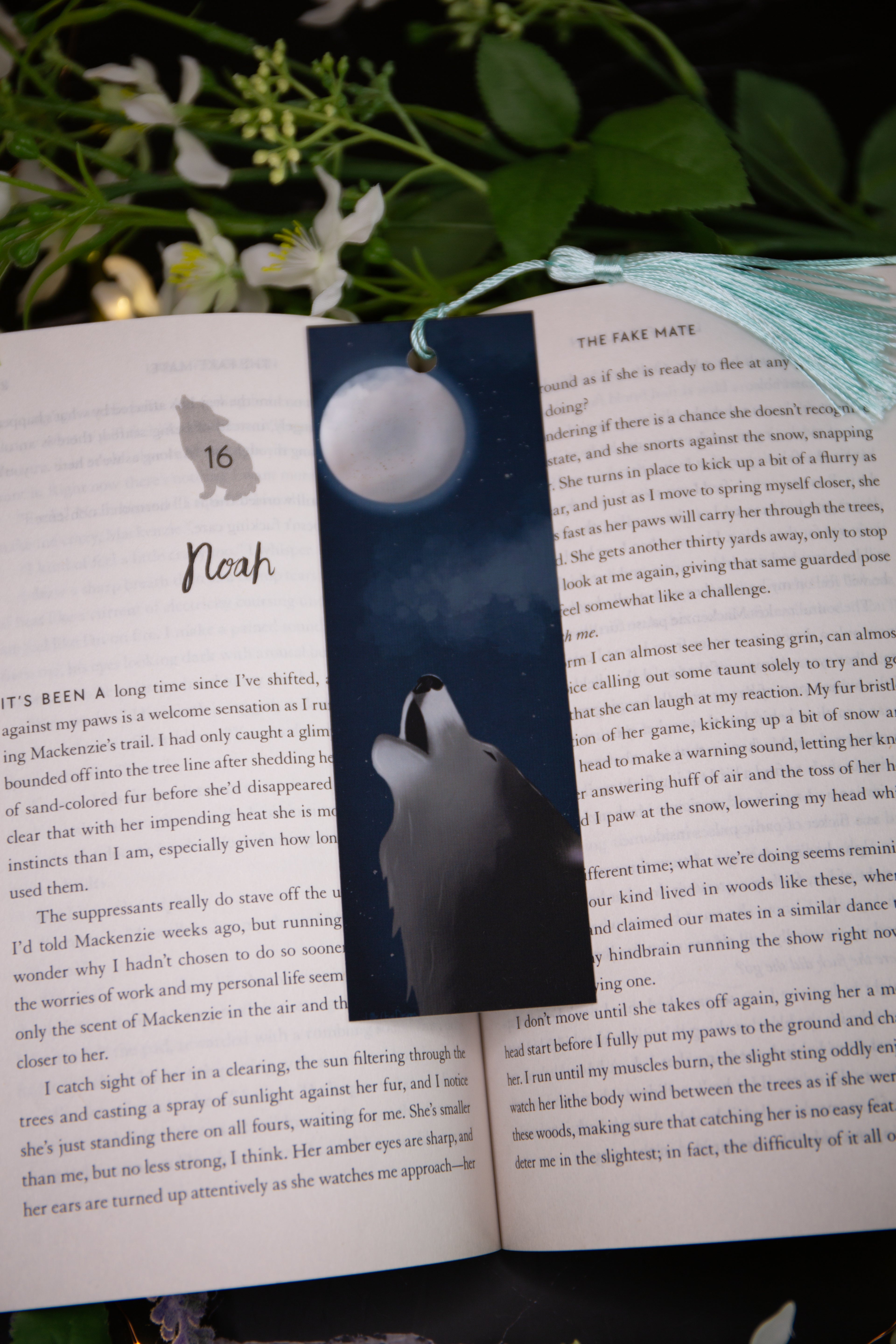 Howling Wolf Bookmark