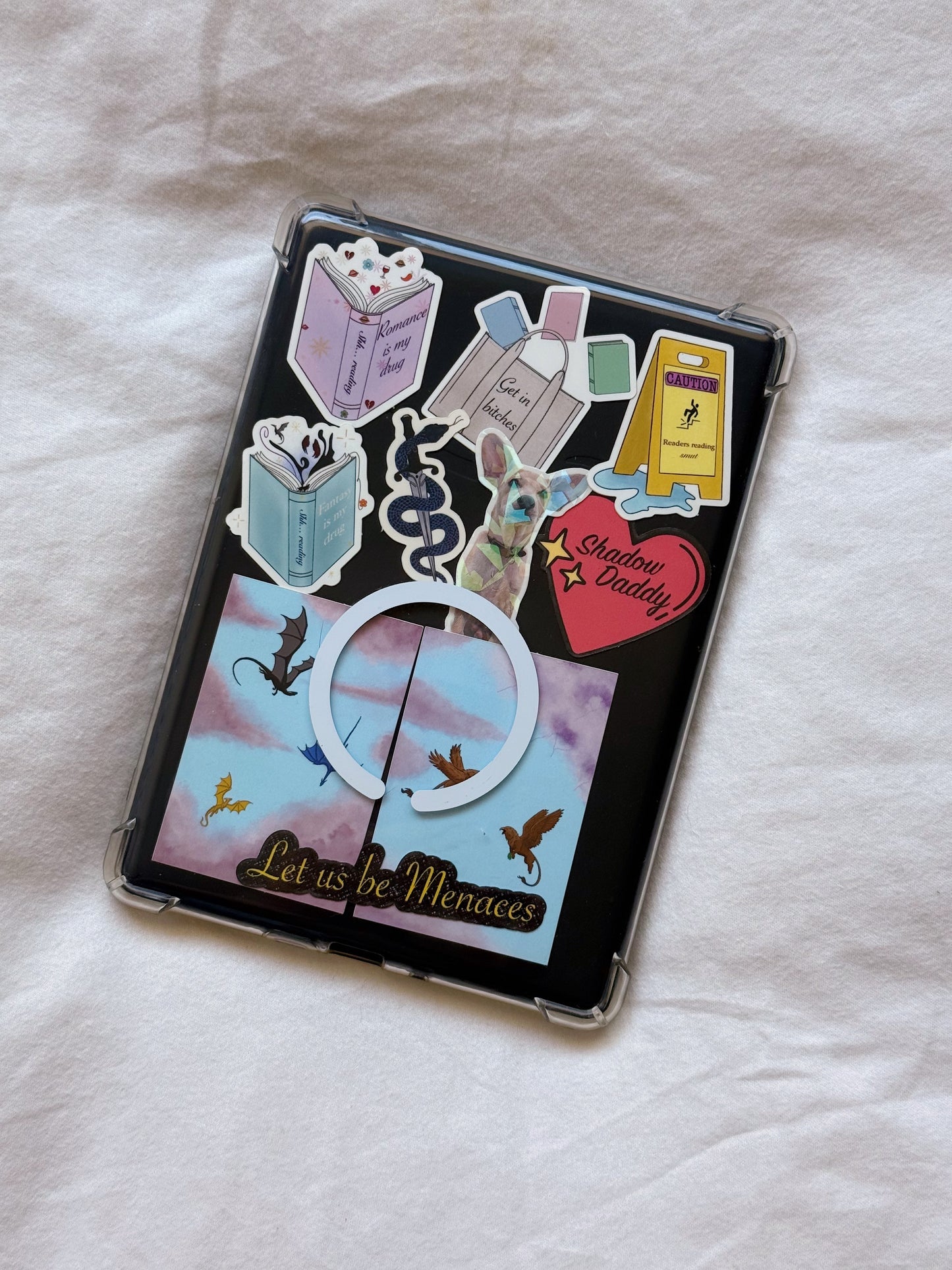 Dragons flying stickers