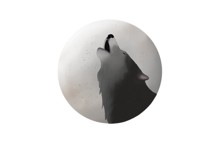 Howling shifter wolf