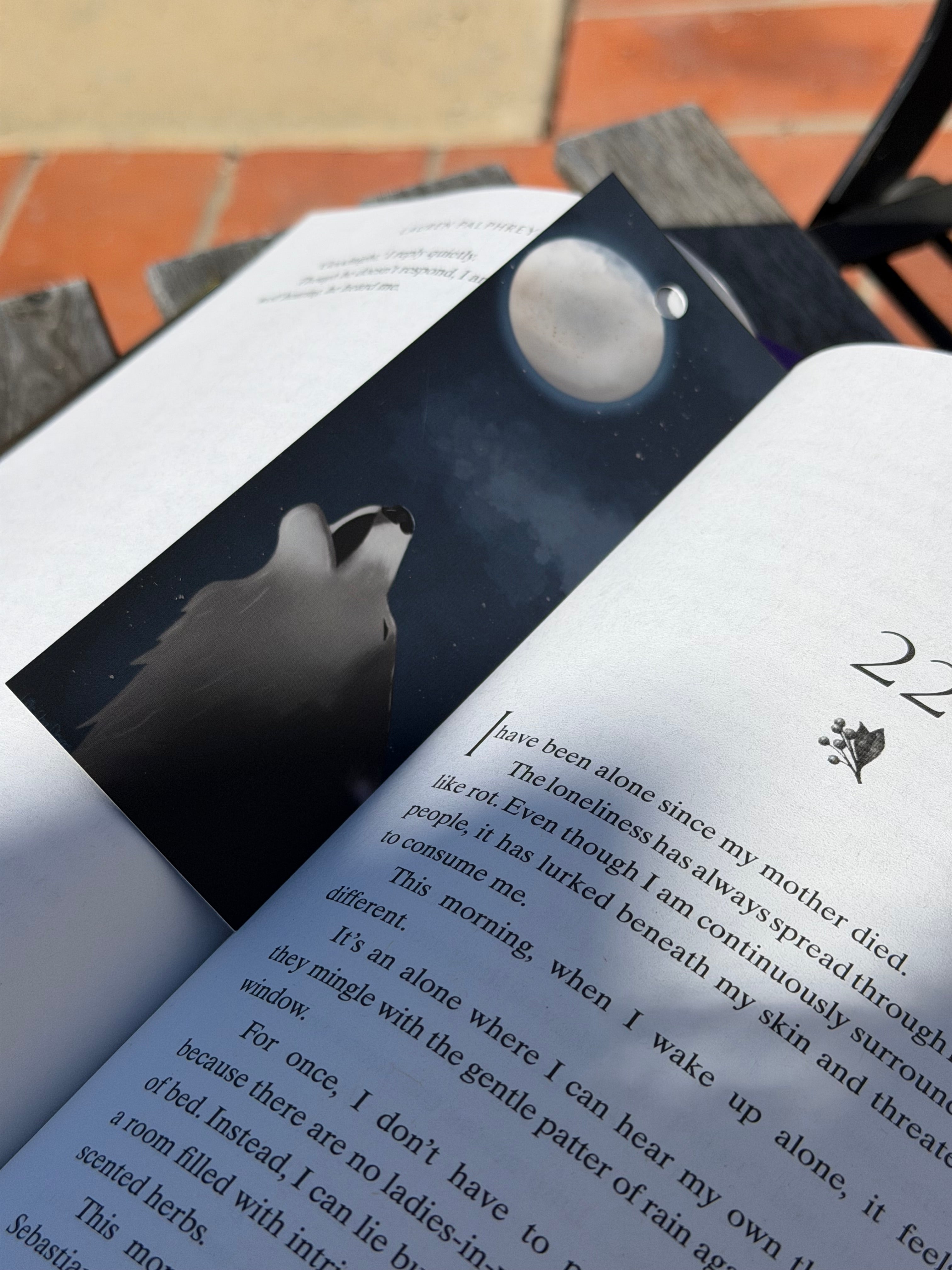 Howling Wolf Bookmark