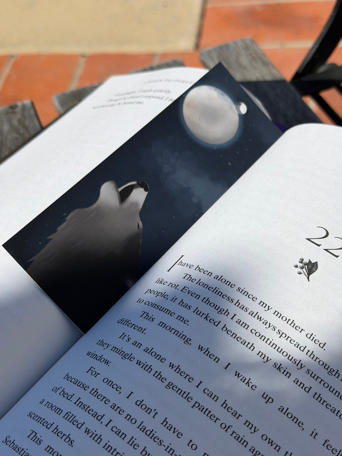 Howling Wolf Bookmark