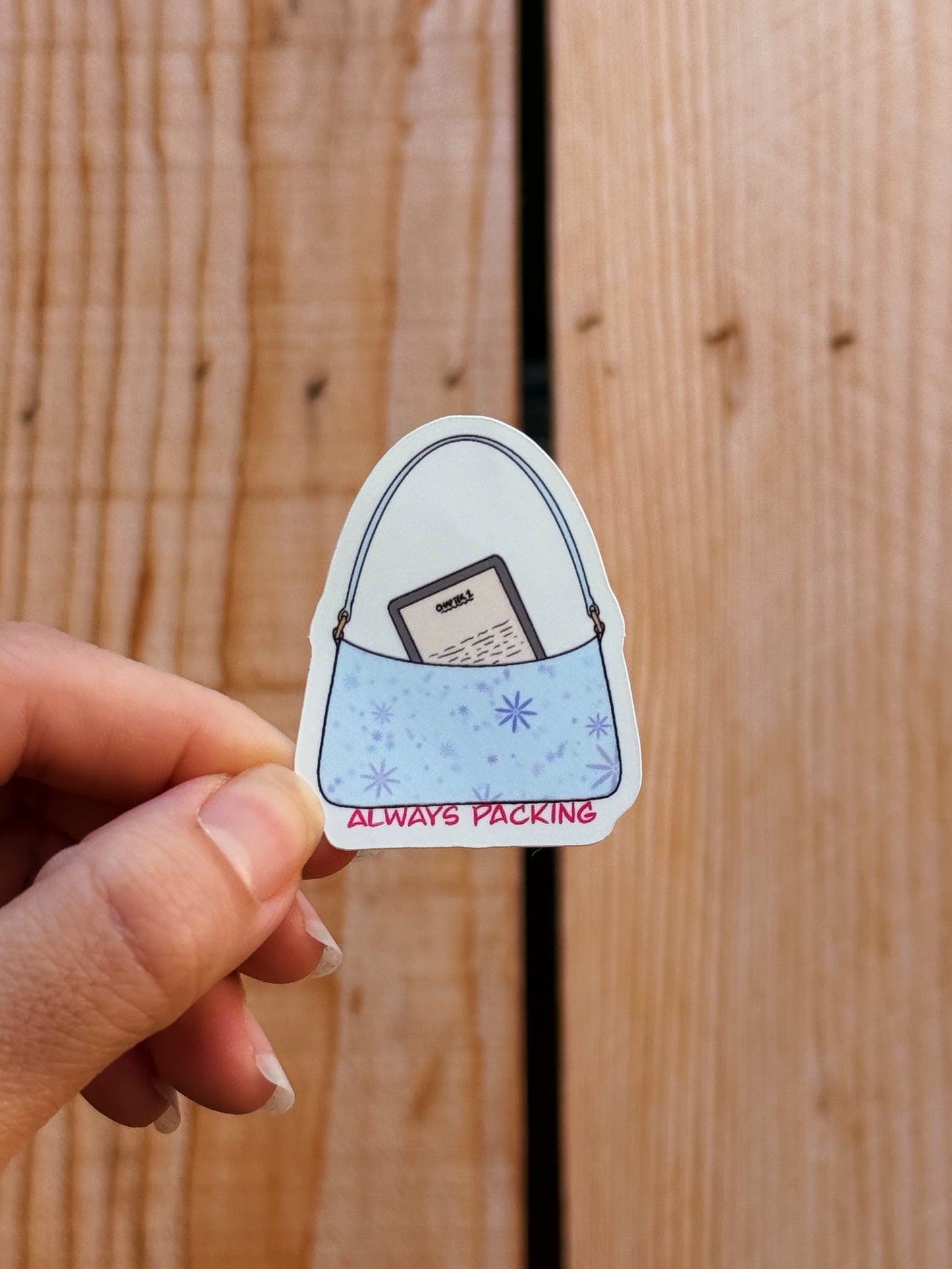 "Always packing" with an E reader