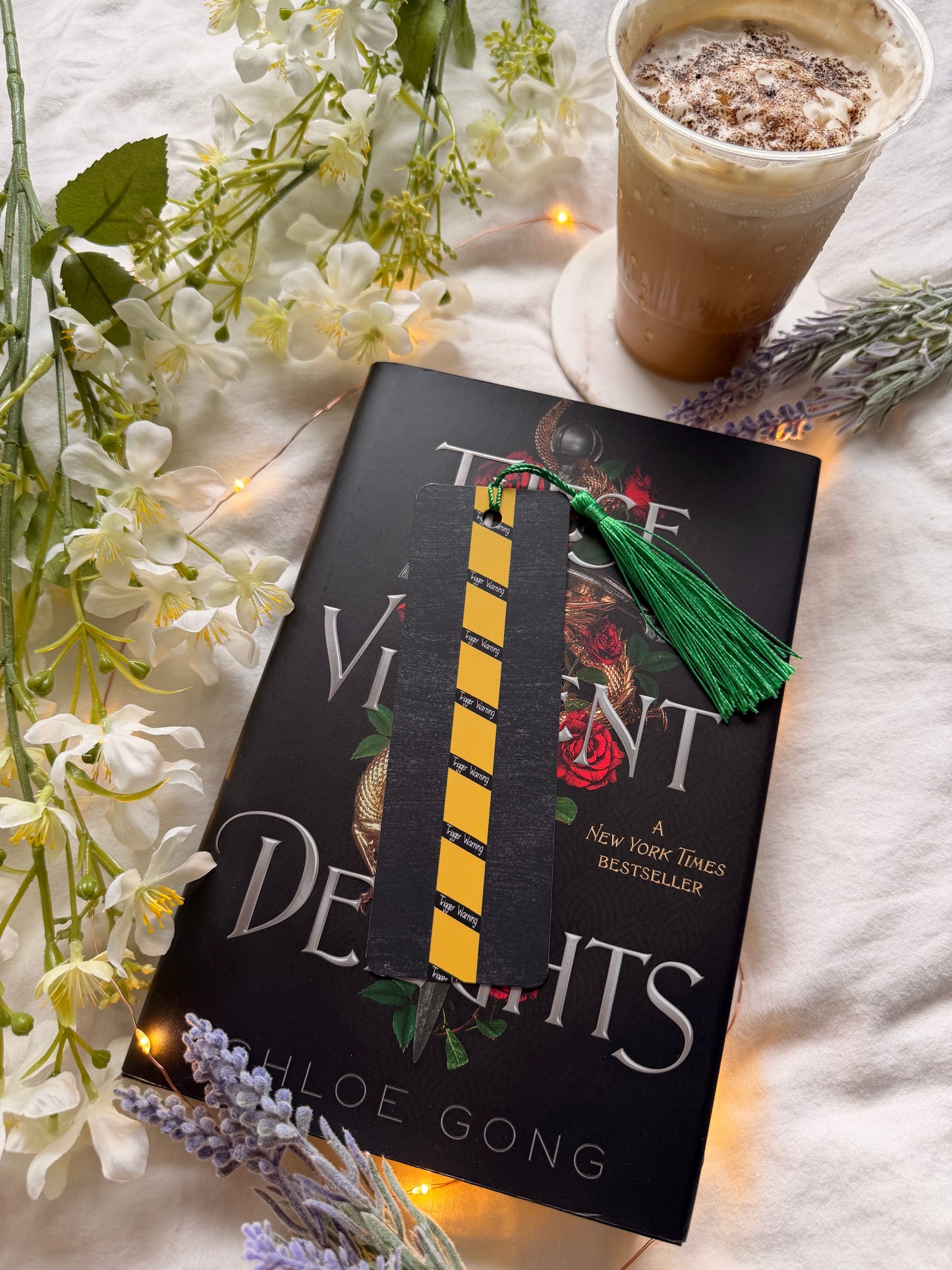 "Trigger Warning" bookmark