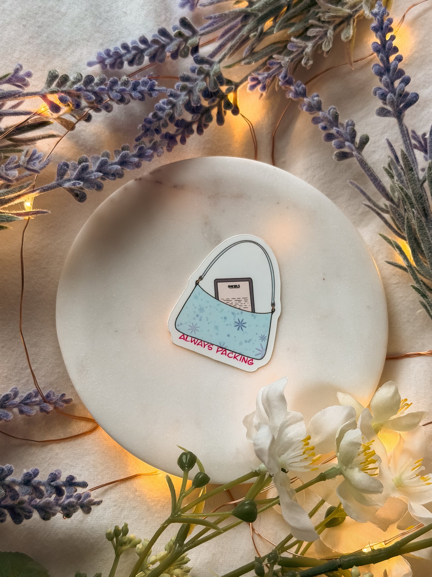 "Always packing" with an E reader