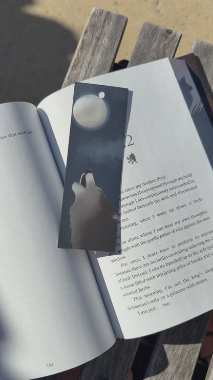 Howling Wolf Bookmark