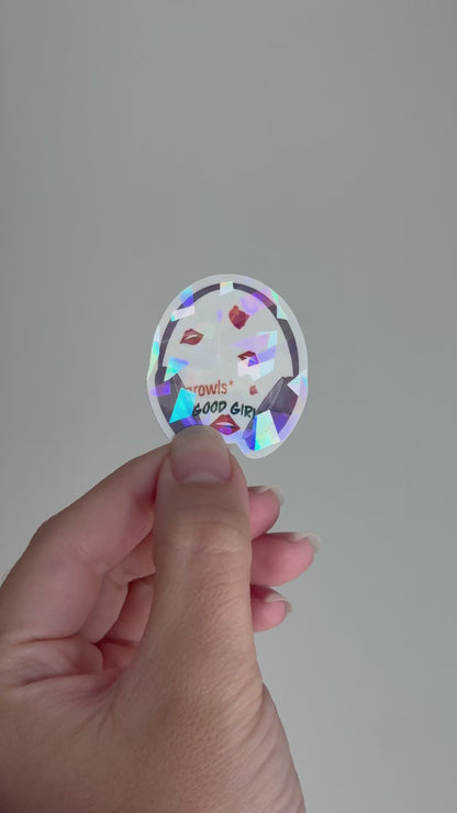 Audiobook Phrase "Good Girl" Sticker
